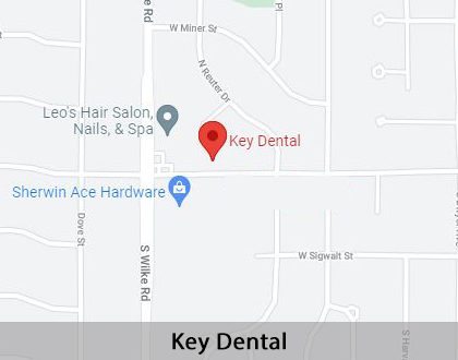 Map image for Emergency Dentist in Arlington Heights, IL